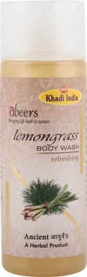 

khadi abeers LEMON GRASS BODY WASH(250 ml)