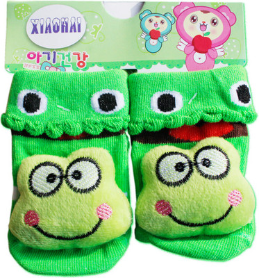

Toys Factory Booties(Toe to Heel Length - 7 cm Multicolor)