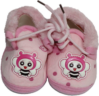 

Krivi kids B011 Booties(Toe to Heel Length - 12 cm Pink)