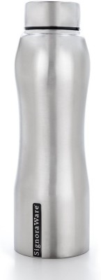 Signoraware Oxy Stainless Steel Water Bottle, 500ml/30mm,Matte Silver (SIG_3408) 500 ml Bottle(Pack of 1, Silver, Steel)