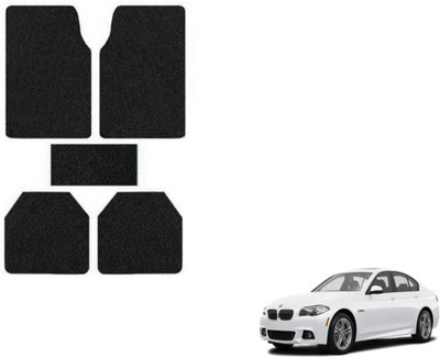 MOCKHE Rubber, Plastic Standard Mat For  BMW 525i(Black)
