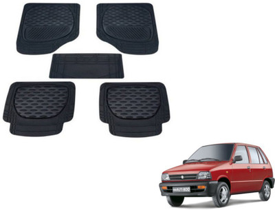 MOCKHE PVC (Polyvinyl Chloride) Standard Mat For  Maruti Suzuki 800(Black)