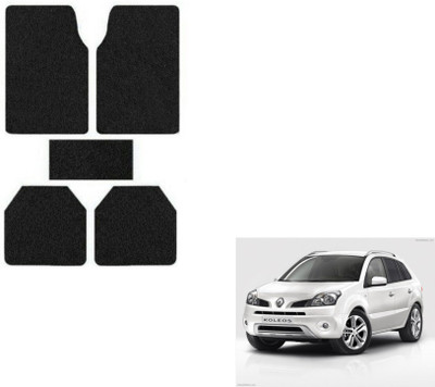 MOCKHE Rubber, Plastic Standard Mat For  Renault Koleos(Black)