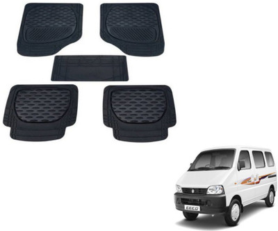 MOCKHE PVC (Polyvinyl Chloride) Standard Mat For  Maruti Suzuki Eeco(Black)