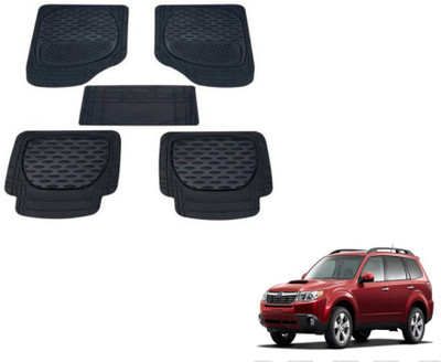 MOCKHE PVC (Polyvinyl Chloride) Standard Mat For  Chevrolet Forester(Black)