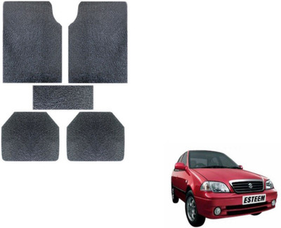 MOCKHE Plastic, Rubber Standard Mat For  Maruti Suzuki Esteem(Grey)