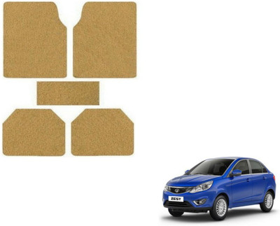 MOCKHE Rubber, Plastic Standard Mat For  Tata Zest(Beige)