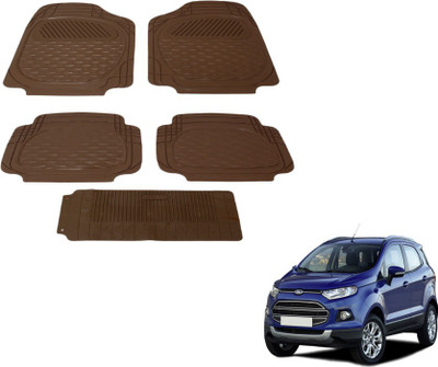 MOCKHE PVC (Polyvinyl Chloride) Standard Mat For  Ford Ecosport(Beige)