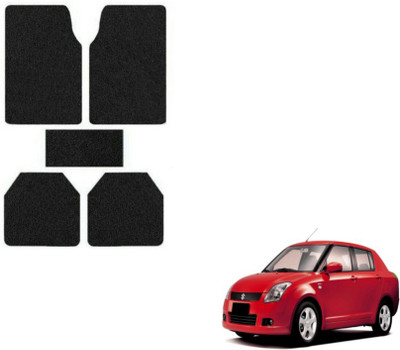 MOCKHE Rubber, Plastic Standard Mat For  Maruti Suzuki Swift Dzire(Black)