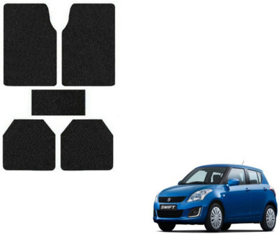 MOCKHE Rubber, Plastic Standard Mat For  Maruti Suzuki New Swift(Black)