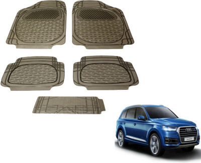 MOCKHE PVC (Polyvinyl Chloride) Standard Mat For  Audi Q7(Grey)