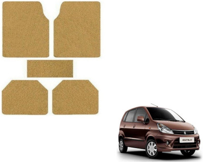 MOCKHE Rubber, Plastic Standard Mat For  Maruti Suzuki Zen Estilo(Beige)