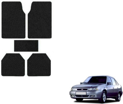 MOCKHE Rubber, Plastic Standard Mat For  Daewoo Cielo(Black)