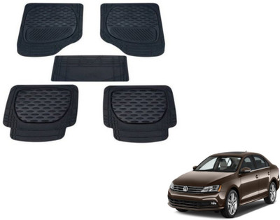MOCKHE PVC (Polyvinyl Chloride) Standard Mat For  Volkswagen Jetta(Black)