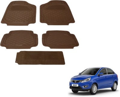 MOCKHE PVC (Polyvinyl Chloride) Standard Mat For  Tata Zest(Beige)