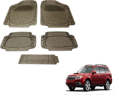 MOCKHE PVC (Polyvinyl Chloride) Standard Mat For  Chevrolet Forester(Grey)