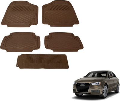 MOCKHE PVC (Polyvinyl Chloride) Standard Mat For  Audi A3(Beige)