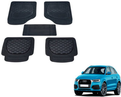 MOCKHE PVC (Polyvinyl Chloride) Standard Mat For  Audi Q3(Black)