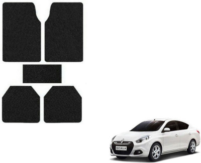 MOCKHE Rubber, Plastic Standard Mat For  Renault Scala(Black)