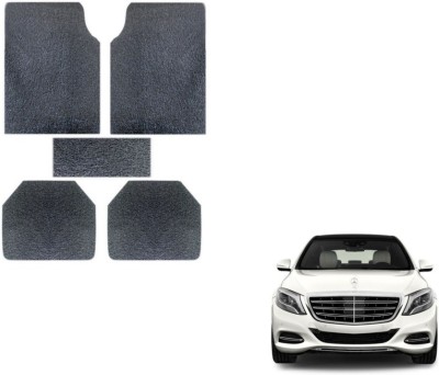 MOCKHE Rubber, Plastic Standard Mat For  Mercedes Benz S-Class(Grey)