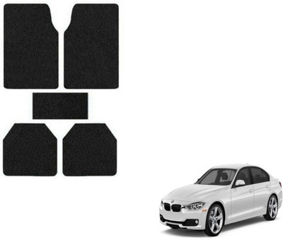 MOCKHE Rubber, Plastic Standard Mat For  BMW 520i(Black)