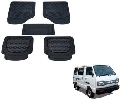 MOCKHE PVC (Polyvinyl Chloride) Standard Mat For  Maruti Suzuki Omni(Black)