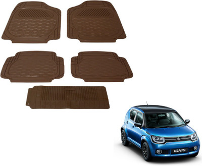 MOCKHE PVC (Polyvinyl Chloride) Standard Mat For  Maruti Suzuki NA(Brown)