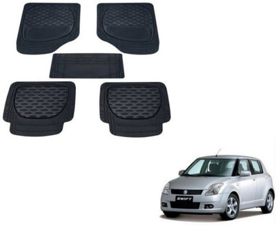 MOCKHE PVC (Polyvinyl Chloride) Standard Mat For  Maruti Suzuki Swift(Black)