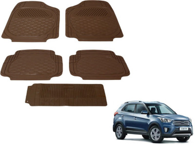 MOCKHE PVC (Polyvinyl Chloride) Standard Mat For  Hyundai Creta(Beige)