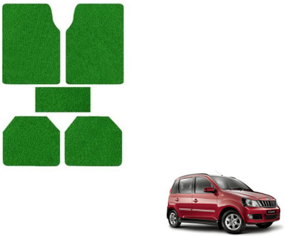 MOCKHE Rubber, Plastic Standard Mat For  Mahindra Quanto(Green)