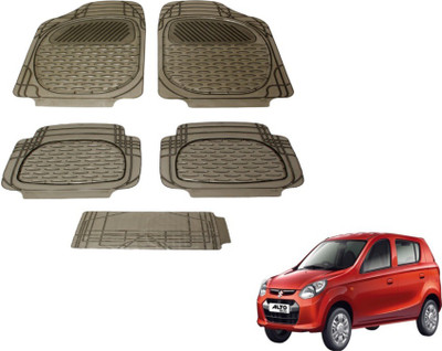 MOCKHE PVC (Polyvinyl Chloride) Standard Mat For  Maruti Suzuki Alto 800(Grey)