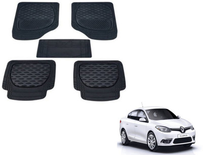 MOCKHE PVC (Polyvinyl Chloride) Standard Mat For  Renault Fluence(Black)