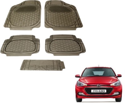 MOCKHE PVC (Polyvinyl Chloride) Standard Mat For  Hyundai Elite i20(Grey)