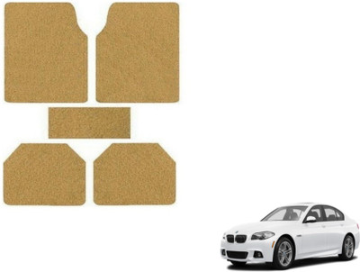 MOCKHE Rubber, Plastic Standard Mat For  BMW 525i(Beige)