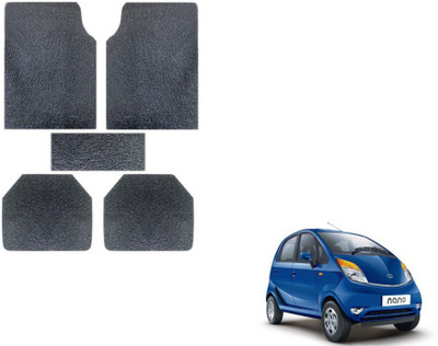 MOCKHE Rubber, Plastic Standard Mat For  Tata Nano(Grey)