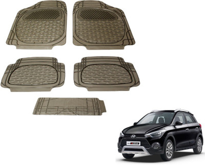 MOCKHE PVC (Polyvinyl Chloride) Standard Mat For  Hyundai i20(Grey)