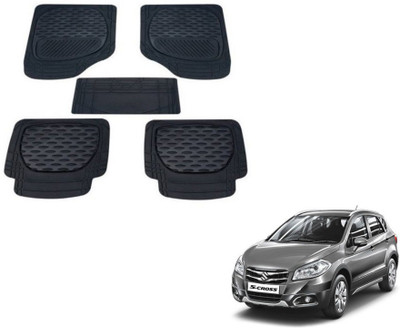 MOCKHE PVC (Polyvinyl Chloride) Standard Mat For  Maruti Suzuki S-Cross(Black)