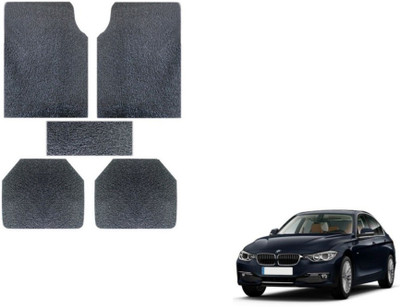 MOCKHE Rubber, Plastic Standard Mat For  BMW 520d(Grey)