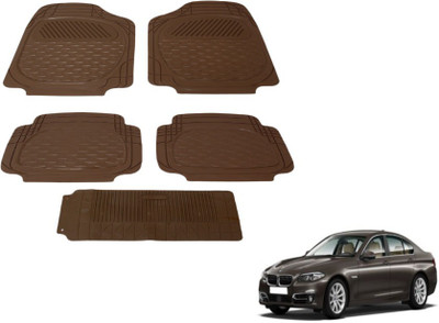 MOCKHE PVC (Polyvinyl Chloride) Standard Mat For  BMW 5 Series(Brown)