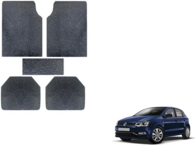 MOCKHE Rubber, Plastic Standard Mat For  Volkswagen Polo(Grey)