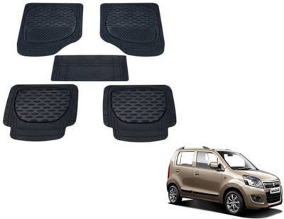 MOCKHE PVC (Polyvinyl Chloride) Standard Mat For  Maruti Suzuki WagonR Stingray(Black)