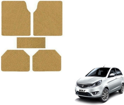 MOCKHE Plastic, Rubber Standard Mat For  Tata Bolt(Beige)