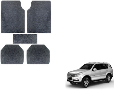 MOCKHE Rubber, Plastic Standard Mat For  SsangYong Rexton(Grey)