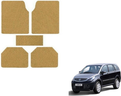 MOCKHE Plastic, Rubber Standard Mat For  Tata Aria(Beige)