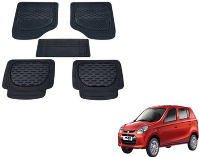 MOCKHE PVC (Polyvinyl Chloride) Standard Mat For  Maruti Suzuki Alto 800(Black)