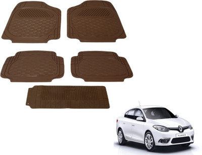 MOCKHE PVC (Polyvinyl Chloride) Standard Mat For  Renault Fluence(Beige)