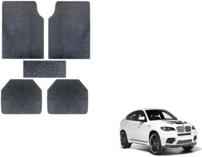 MOCKHE Rubber, Plastic Standard Mat For  BMW X6(Grey)