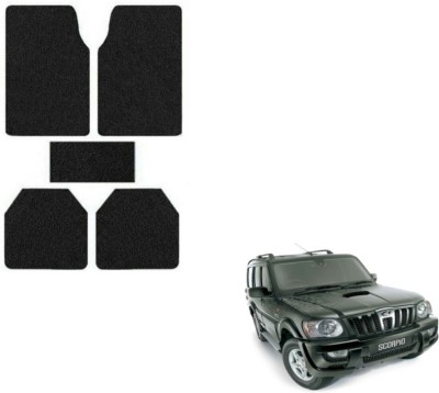 MOCKHE Rubber, Plastic Standard Mat For  Mahindra Scorpio(Black)