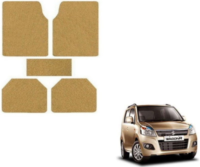 MOCKHE Rubber, Plastic Standard Mat For  Maruti Suzuki WagonR(Beige)