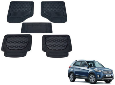 MOCKHE PVC (Polyvinyl Chloride) Standard Mat For  Hyundai Creta(Black)